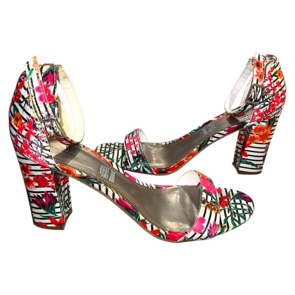 Worthington Multicolor Block Heels Size 10 – Bold, Flirty, Fun Statement - Picture 4 of 7